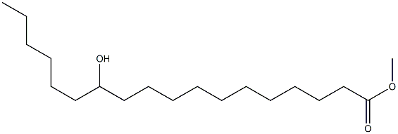 \2-HYDROXYSTEARIC ACID METHYL ESTER 结构式