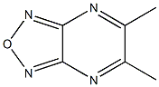 [1,2,5]Oxadiazolo[3,4-b]pyrazine,5,6-dimethyl-(9CI) 结构式