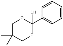 1,3-Dioxan-2-ol,5,5-dimethyl-2-phenyl-(9CI) 结构式