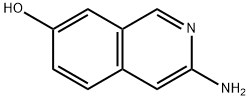 7-Isoquinolinol,3-amino-(9CI) 结构式