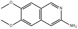 3-Isoquinolinamine,6,7-dimethoxy-(9CI) 结构式