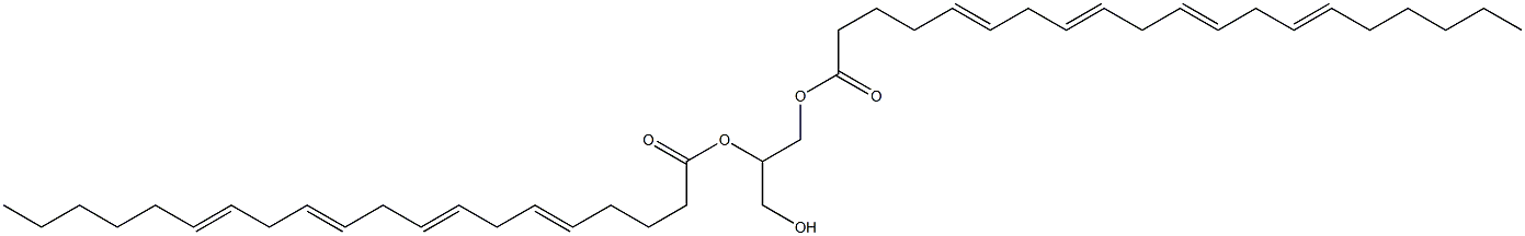 二十碳四烯酸甘油二酯(顺-5,8,11,14 结构式