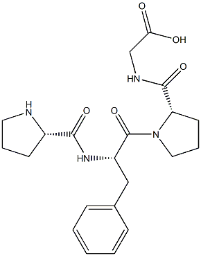 Pro-phe-pro-gly 结构式