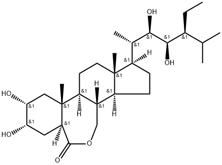 28-高芸苔素内酯 结构式