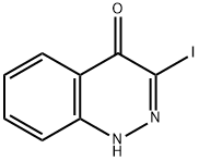 3-溴-4(1H)-噌嗪 结构式