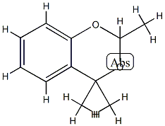 4H-1,3-Benzodioxin,2,4,4-trimethyl-(9CI) 结构式