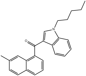 JWH 122 7-methylnaphthyl isomer 结构式