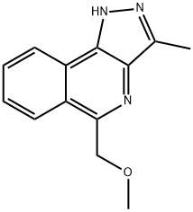 5-(Methoxymethyl)-3-methyl-1H-pyrazolo[4,3-c]isoquinoline 结构式