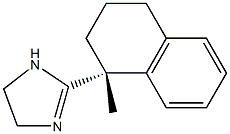 1H-Imidazole,4,5-dihydro-2-[(1R)-1,2,3,4-tetrahydro-1-methyl-1-naphthalenyl]-(9CI) 结构式