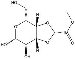 3,4-pyruvylated galactose 结构式