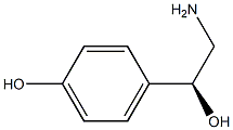 (αS)-α-(Aminomethyl)-4-hydroxybenzenemethanol 结构式
