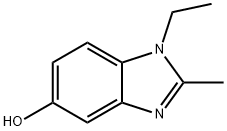 1H-Benzimidazol-5-ol,1-ethyl-2-methyl-(9CI) 结构式