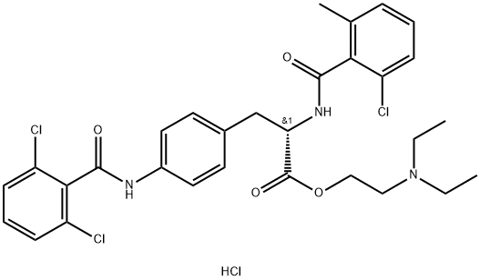 Valategrast hydrochloride 结构式