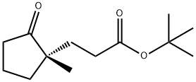 1,1-Dimethylethyl (1S)-1-methyl-2-oxocyclopentanepropanoate 结构式