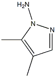 1H-Pyrazol-1-amine,4,5-dimethyl-(9CI) 结构式