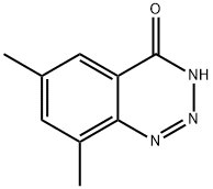 1,2,3-Benzotriazin-4(1H)-one,6,8-dimethyl-(9CI) 结构式