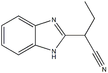 2-Benzimidazoleacetonitrile,alpha-ethyl-(6CI,7CI,8CI) 结构式