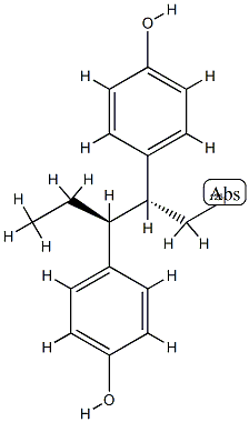 iodonorhexestrol 结构式