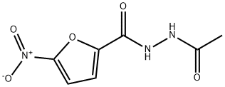 NACETYL5NITRO2FUROHYDRAZIDE 结构式