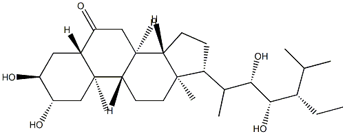 22S,23S-HOMOCASTASTERONE 结构式