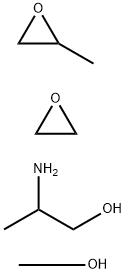 环氧乙烷-环氧丙烷 甲基 2-氨基-1-甲基乙基醚共聚物 结构式