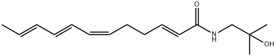 羟基-α-山椒素 结构式