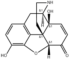 (5alpha)-7,8-didehydro-4,5-epoxy-3,14-dihydroxymorphinan-6-one 结构式