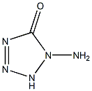 5H-Tetrazol-5-one,1-amino-1,2-dihydro-(9CI) 结构式