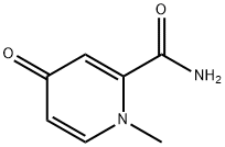 2-Pyridinecarboxamide,1,4-dihydro-1-methyl-4-oxo-(9CI) 结构式