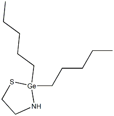 2-azanidylethanethiolate, dipentylgermanium 结构式