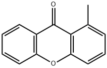 1-methyl-9H-xanthen-9-one 结构式