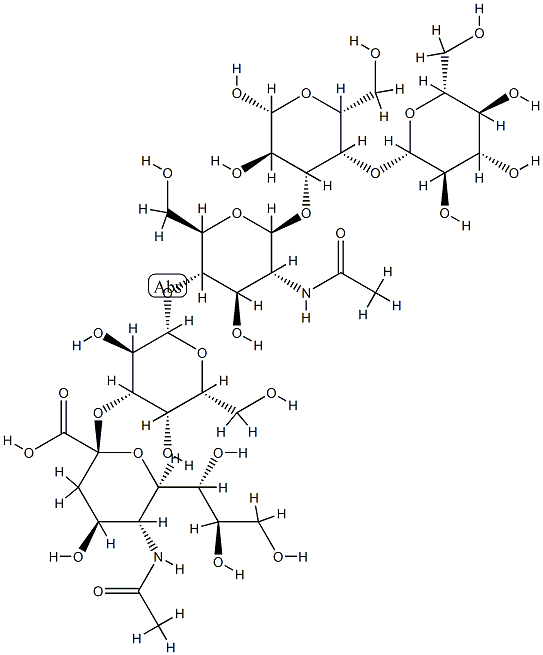 streptococcal polysaccharide Ia group B 结构式