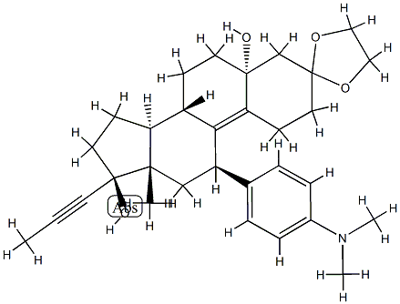 米非司酮中间体 结构式