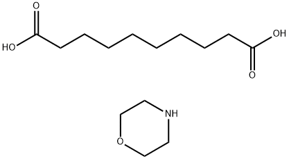 sebacic acid, compound with morpholine 结构式