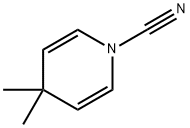 1(4H)-Pyridinecarbonitrile,4,4-dimethyl-(9CI) 结构式