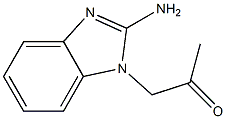 2-Propanone,1-(2-amino-1H-benzimidazol-1-yl)-(9CI) 结构式