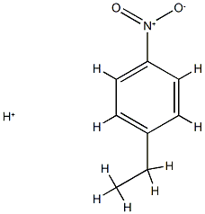 Benzene,  1-ethyl-4-nitro-,  conjugate  monoacid  (9CI) 结构式