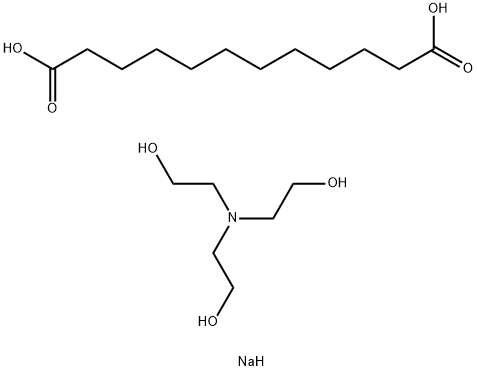 dodecanedioic acid, compound with 2,2',2''-nitrilotriethanol 结构式