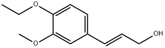 (E)-3-(4-乙氧基-3-甲氧基苯基)丙-2-烯-1-醇 结构式