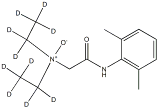 Lidocaine-d10 N-Oxide 结构式