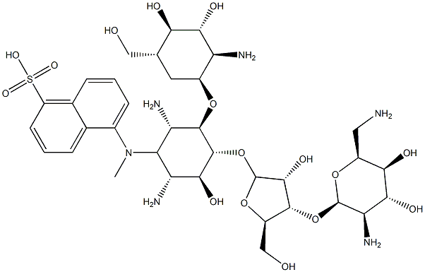 dansylparomomycin 结构式