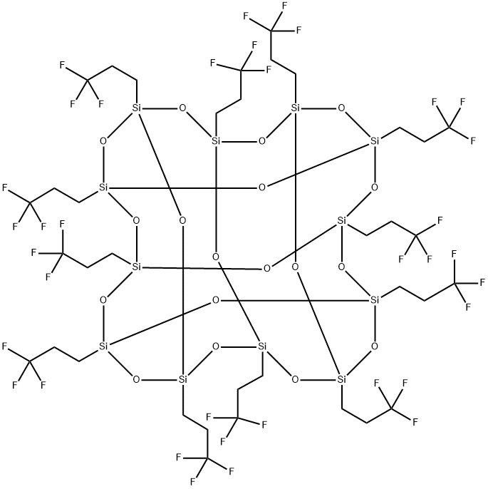 TRIFLUOROPROPYL POSS CAGE MIXTURE 结构式