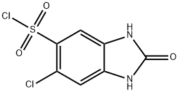 6-氯-2-羟基-1H-苯并[D]咪唑-5-磺酰氯 结构式