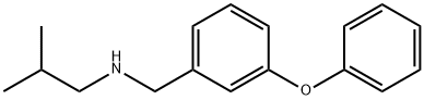 (2-methylpropyl)[(3-phenoxyphenyl)methyl]amine 结构式