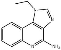 1-乙基-1H-咪唑并[4,5-C]喹啉-4-胺 结构式