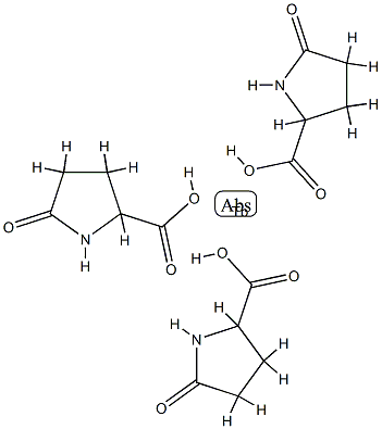 5-氧代-DL-脯氨酸铽络合物 结构式