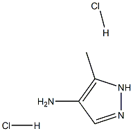 5-甲基-1H-吡唑-4-胺 结构式