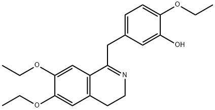 屈他维林杂质3 结构式