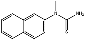 Urea,  -alpha--methyl--alpha--2-naphthylthio-  (3CI) 结构式
