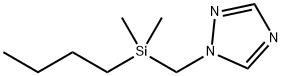 1H-1,2,4-Triazole,1-[(butyldimethylsilyl)methyl]-(9CI) 结构式